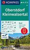 Oberstdorf, Kleinwalsertal: 3in1 Wanderkarte 1:25000 mit Aktiv Guide inklusive Karte zur offline Verwendung in der KOMPASS-App. Fahrradfahren. Skitouren. Langlaufen. (KOMPASS-Wanderkarten, Band 3)