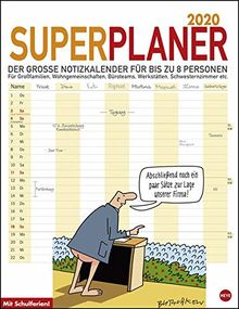 Butsch Superplaner 2020 34x44cm