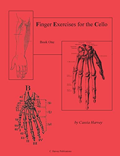 Cassia Harvey Finger Exercises For The Cello, Book One