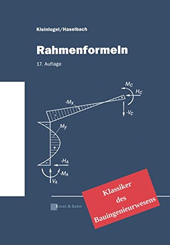 Rahmenformeln: Klassiker des Bauingenieurwesens