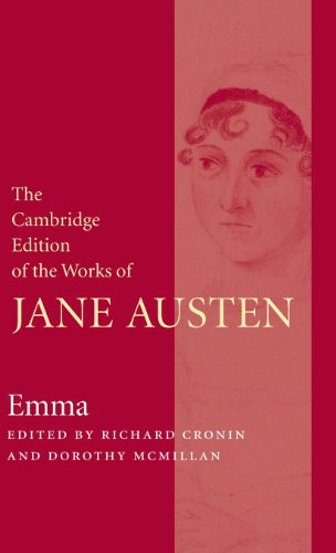 The Cambridge Edition of the Works of Jane Austen 9 Volume Hardback Set: Emma
