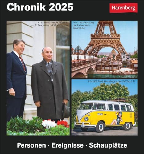 Chronik Tagesabreißkalender 2025 - Kulturkalender - Personen ...