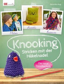 Knooking: Stricken mit der Häkelnadel