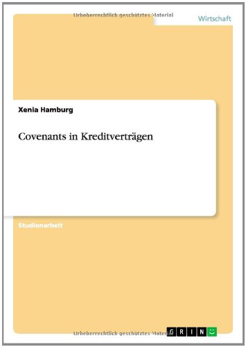 Covenants in Kreditverträgen