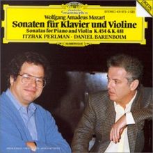 Mozart:Sonatas For Piano and Violin von Perlman/Barenboim | CD | Zustand sehr gut