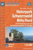 Hikeline Wanderführer Naturpark Schwarzwald Mitte/Nord: Auf Entdeckungsreise vom Nordschwarzwald bis ins Kinzigtal. 1 : 35 000, 663 km, wasserfest, GPS-Tracks zum Download
