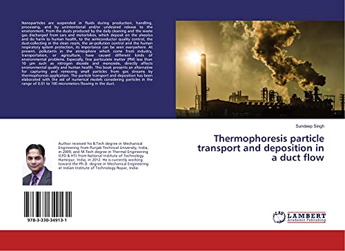 Thermophoresis particle transport and deposition in a duct flow