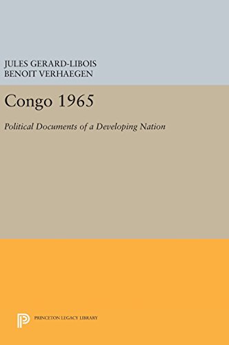 Congo 1965: Political Documents of a Developing Nation (Centre De Recherche Et D'information Socio-politiques)