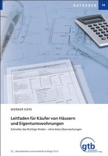 Leitfaden für Käufer von Häusern und Eigentumswohnungen: Schneller das Richtige finden - ohne böse Überraschungen