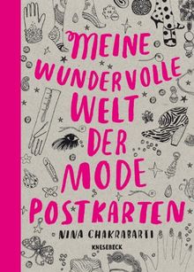 Meine wundervolle Welt der Mode Postkarten