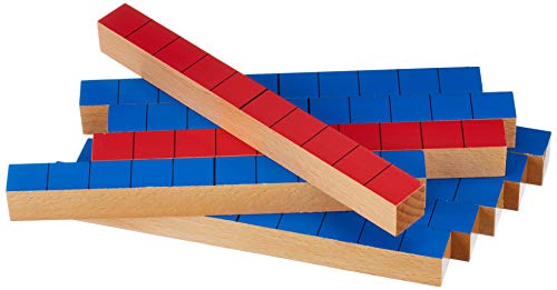 Fredo - Mathematik - Zu allen Ausgaben - 1./2. Schuljahr: Zehnerstangen aus Holz - 10er-Pack
