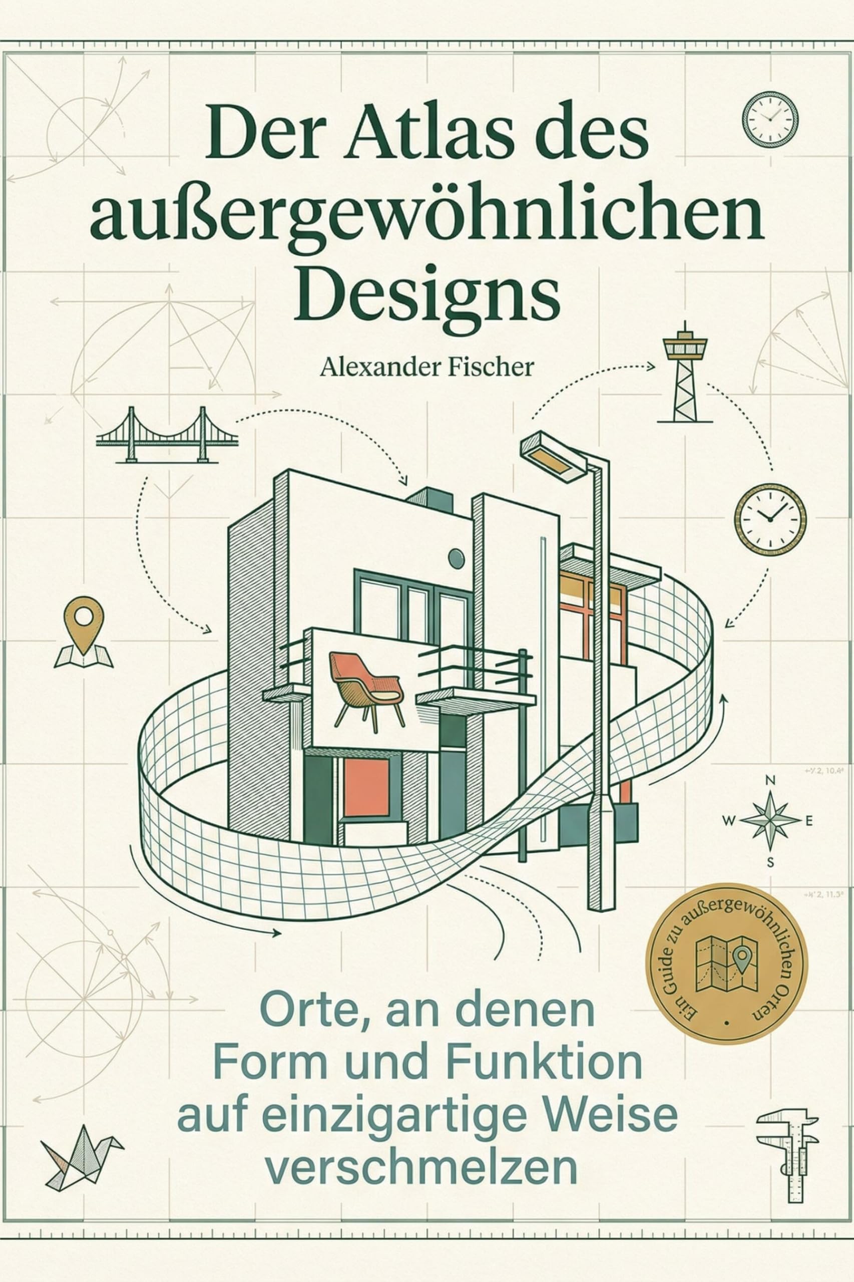 Der Atlas des außergewöhnlichen Designs: Orte, an denen Form und Funktion auf einzigartige Weise verschmelzen. Ein Must-have für Designer, Künstler und Liebhaber des Schönen
