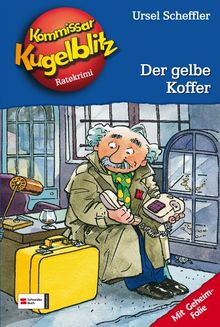 Kommissar Kugelblitz. Grossdruck: Kommissar Kugelblitz, Band 03: Der gelbe Koffer: Ratekrimi: BD 3