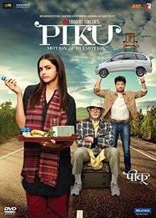 Piku Hindi DVDAmitabh Bachhan, Deepika Padukone, Irfan Khan 2015 Bollywood Fim DVD