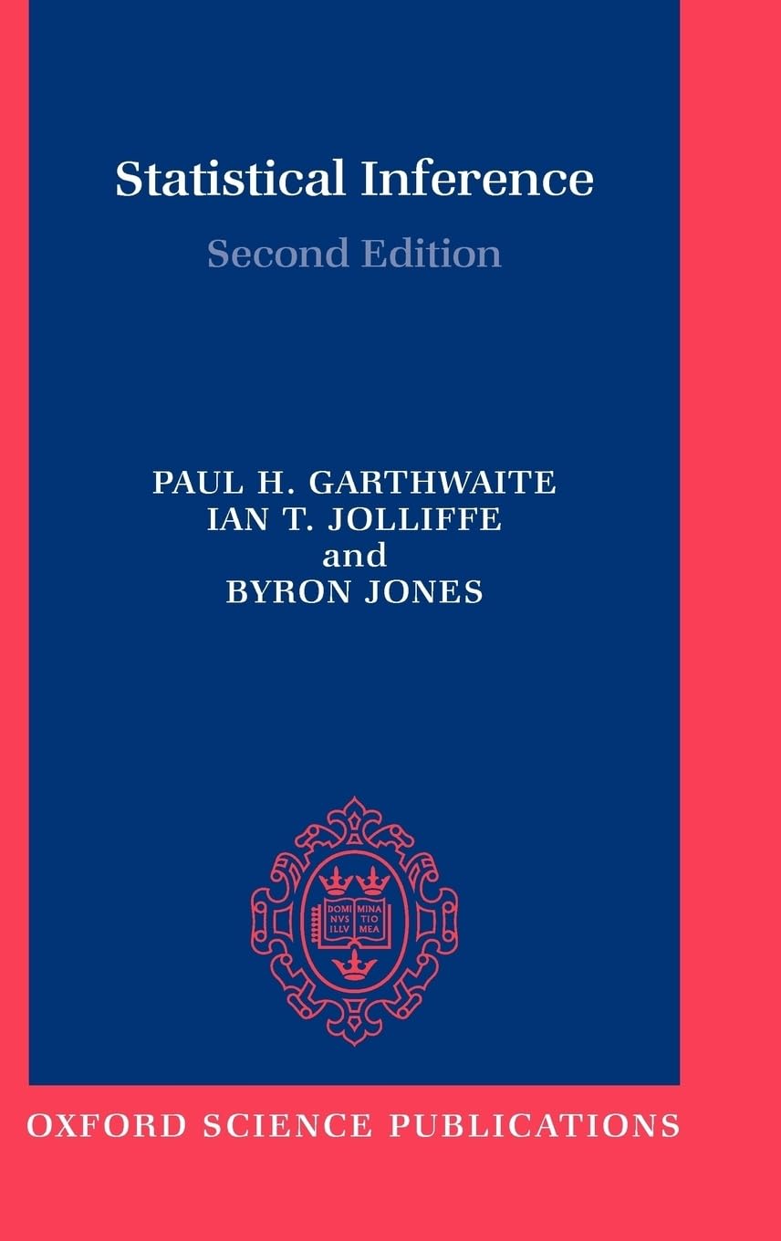 Statistical Inference (Oxford Science Publications)