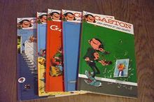 BD (Le lot) N° 1, 2, 3, 4, 5 de GASTON LAGAFFE - Collection réalisé pour les quotidiens régionaux Format 18,5 x 25
