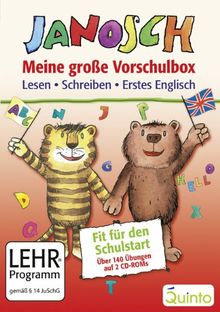 JANOSCH - Meine große Vorschulbox: Lesen, Schreiben, Erstes Englisch