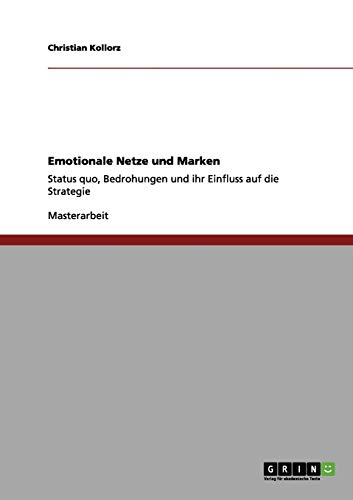 Emotionale Netze und Marken: Status quo, Bedrohungen und ihr Einfluss auf die Strategie