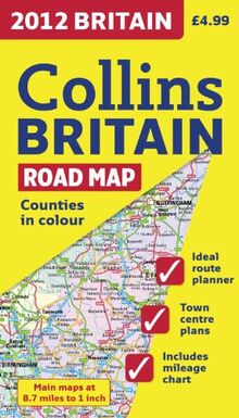 Collins 2012 Road Map Britain (International Road Atlases)