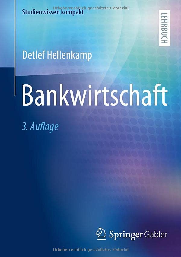 Studienwissen kompakt   Bankwirtschaft - Detlef Hellenkamp Kartoniert (TB)