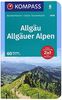 Allgäu, Allgäuer Alpen: Wanderführer mit Extra-Tourenkarte 1:40000, 60 Touren, GPX-Daten zum Download. (KOMPASS-Wanderführer, Band 5456)