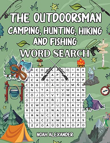 The Outdoorsman Camping, Hunting and Hiking Word Search: Large Print Themed Word Search