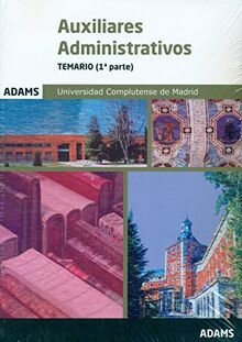 Auxiliares Administrativos, Universidad Complutense de Madrid. Temario