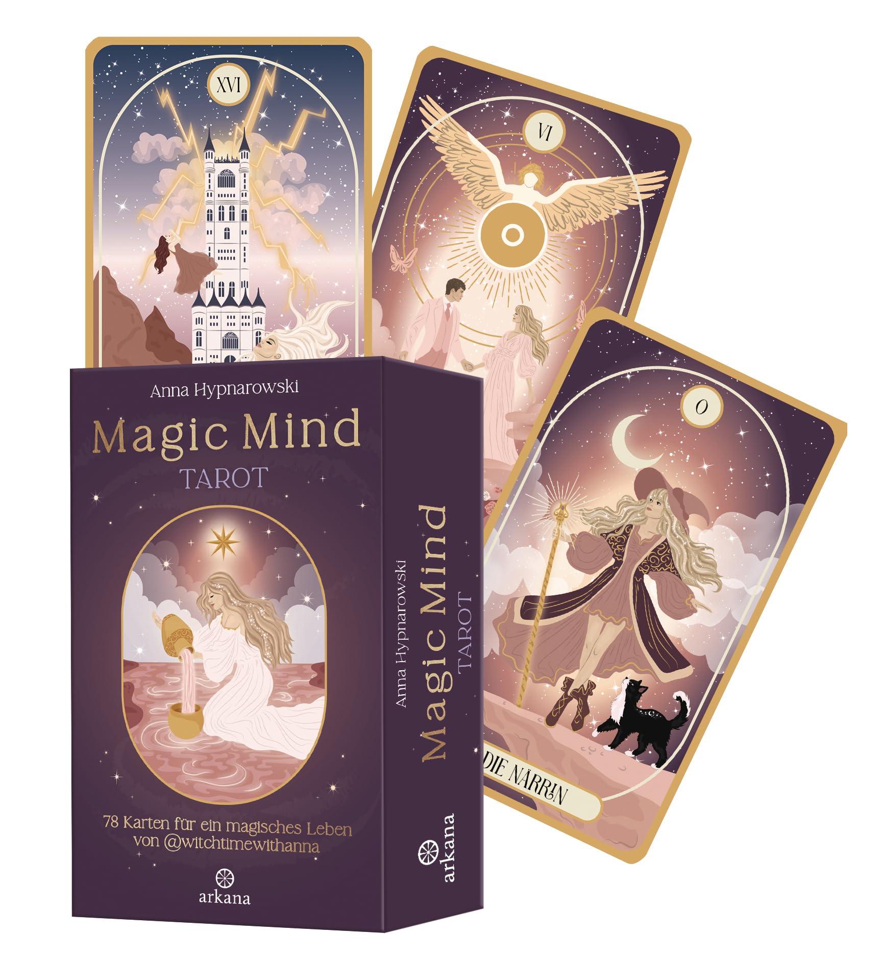 Magic Mind Tarot: 78 Karten für ein magisches Leben von @witchtimewithanna - Das lang ersehnte Tarot-Deck der bekannten Hexe und Bestsellerautorin