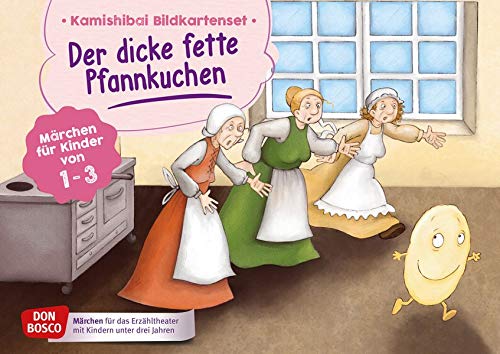 Märchen für das Erzähltheater mit Kindern unter drei Jahren   Der dicke fette Pfannkuchen Box