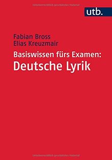 Basiswissen fürs Examen: Deutsche Lyrik