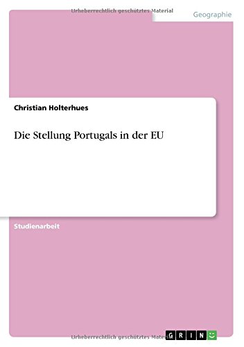 Die Stellung Portugals in der EU