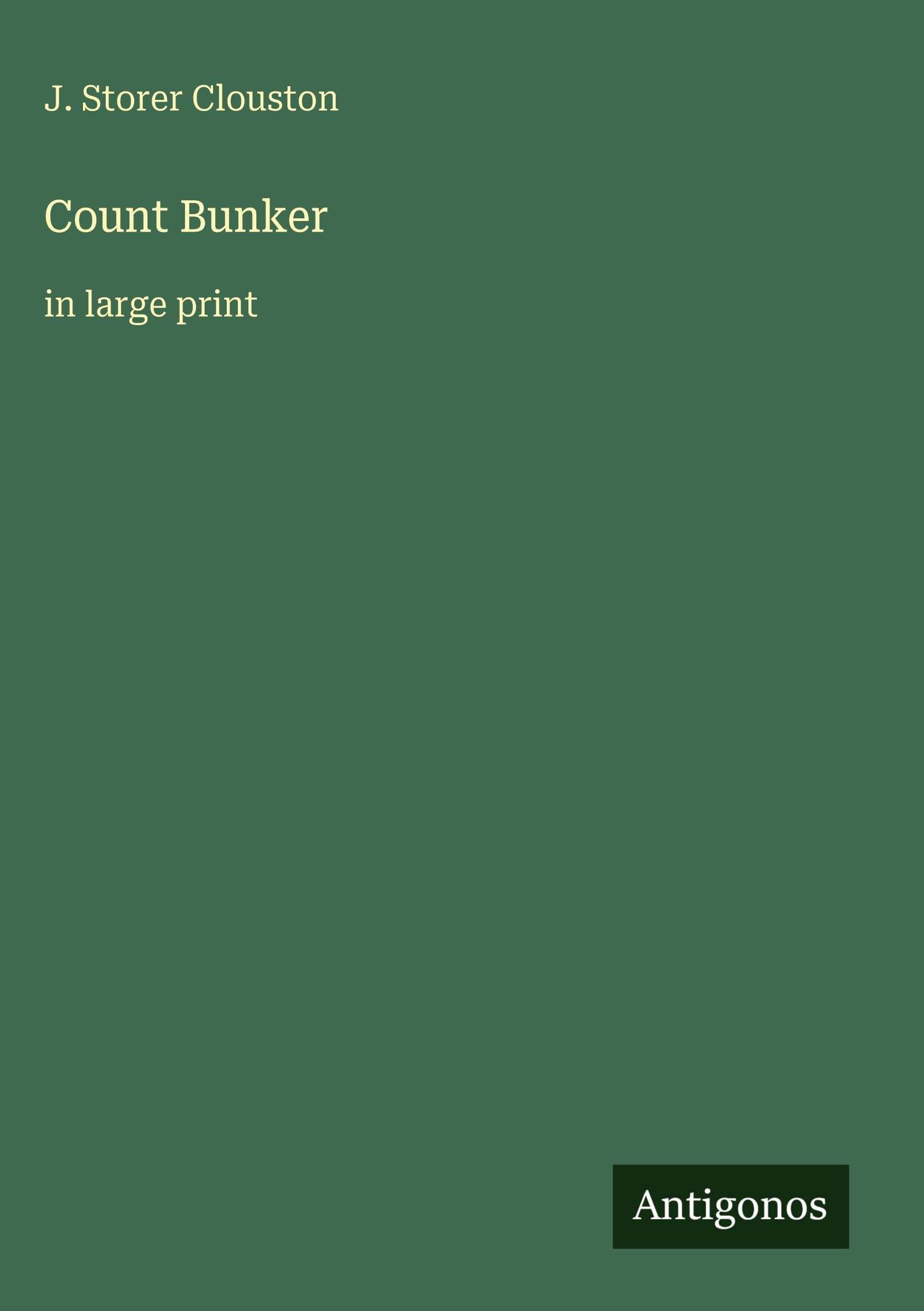 Count Bunker: in large print