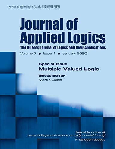 Journal of Applied Logics - The IfCoLog Journal of Logics and their Applications: Volume 7, Issue 1, January 2020: Special Issue: Multiple Valued Logic