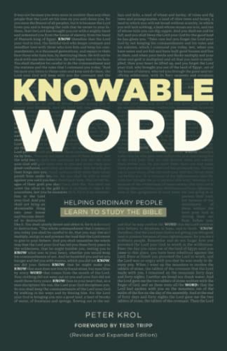 Knowable Word: Knowable Word: Helping Ordinary People Learn to Study the Bible