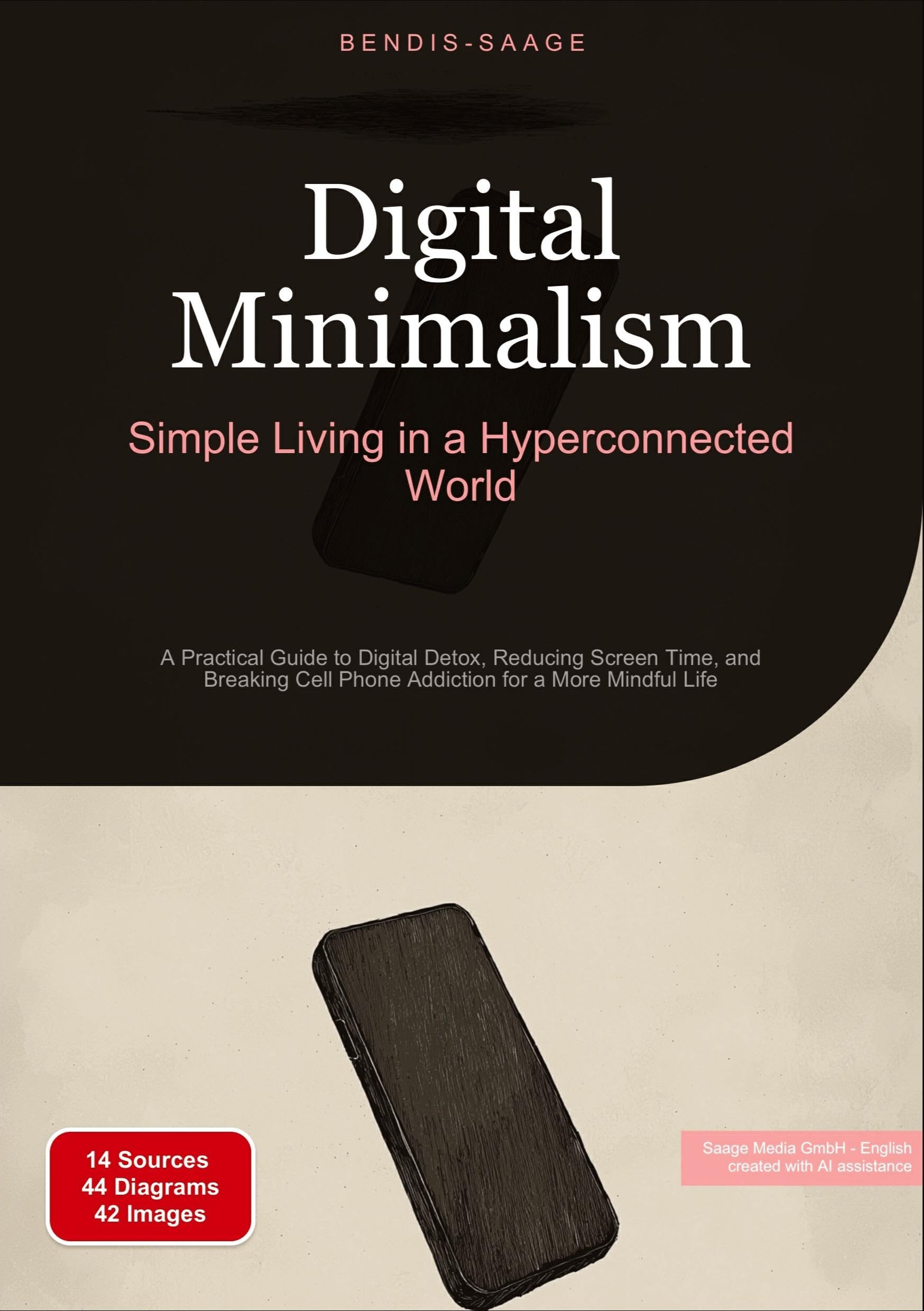 Digital Minimalism: Simple Living in a Hyperconnected World: A Practical Guide to Digital Detox, Reducing Screen Time, and Breaking Cell Phone Addiction for a More Mindful Life