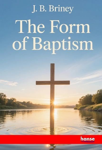 The Form of Baptism: DE