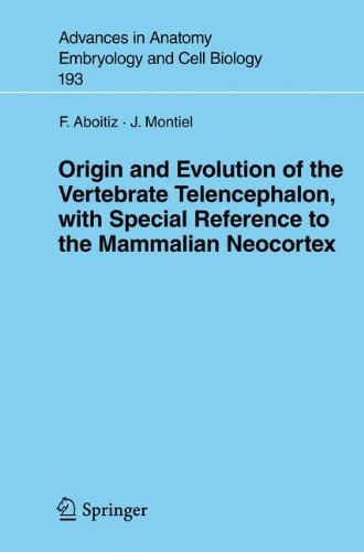 Origin and Evolution of the Vertebrate Telencephalon, with Special Reference to the Mammalian Neocortex (Advances in Anatomy, Embryology and Cell Biology)