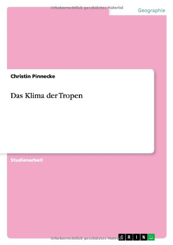 Das Klima der Tropen