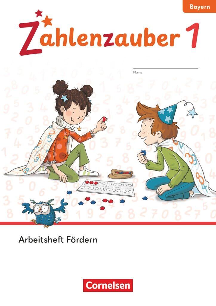 Zahlenzauber 1. Jahrgangsstufe - Ausgabe Bayern 2026 - Arbeitsheft Fördern