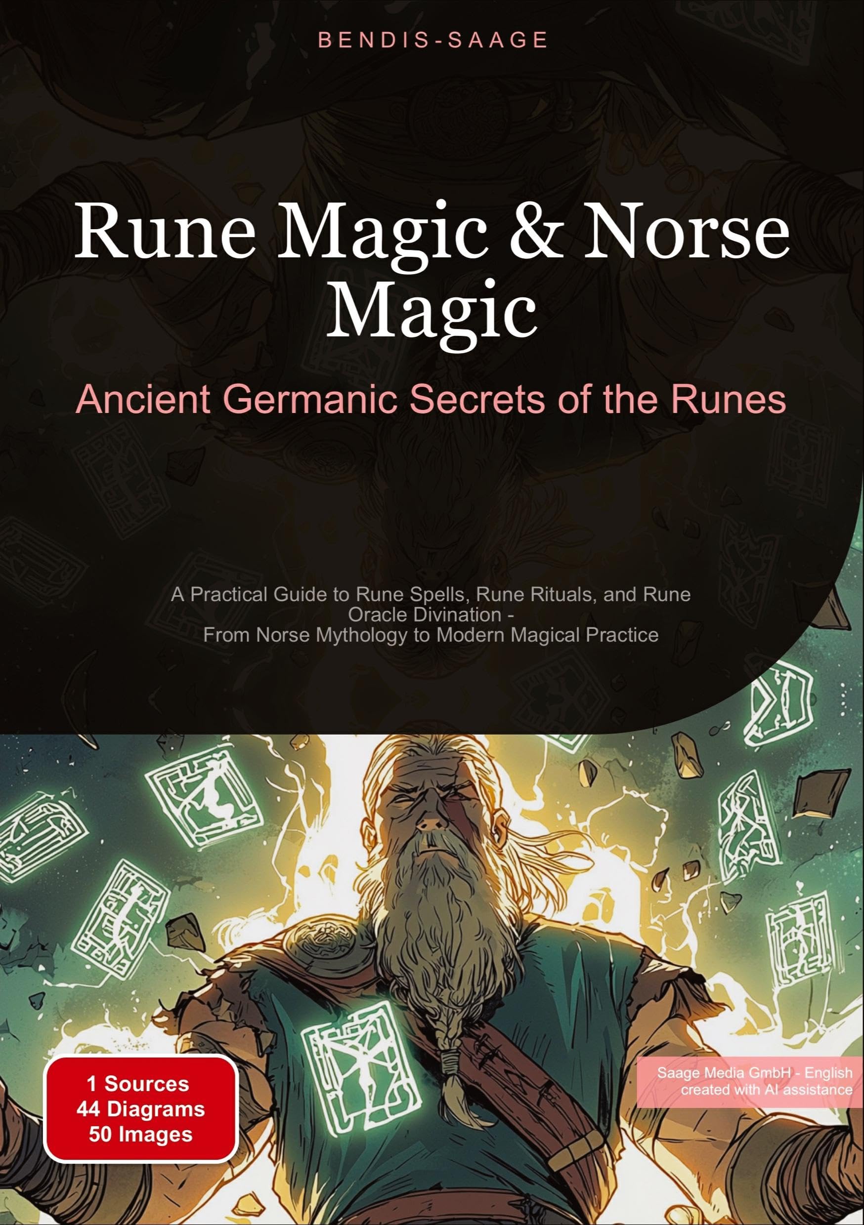 Rune Magic & Norse Magic: Ancient Germanic Secrets of the Runes: A Practical Guide to Rune Spells, Rune Rituals, and Rune Oracle Divination - From Norse Mythology to Modern Magical Practice