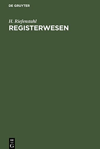 Registerwesen