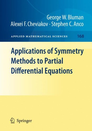 Applications of Symmetry Methods to Partial Differential Equations (Applied Mathematical Sciences, Band 168)
