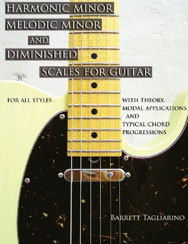 Barrett Tagliarino Harmonic Minor, Melodic Minor, And Diminished Scales For Guitar