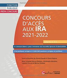 Manuel de préparation aux concours d'accès aux IRA 2021-2022 : catégories A+ et A