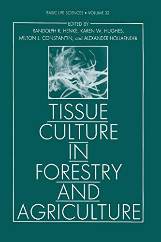 Tissue Culture in Forestry and Agriculture (Basic Life Sciences) (Basic Life Sciences, 32, Band 32)
