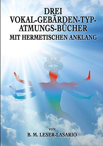 Drei Vokal-Gebärden-Typ-Atmungs- Bücher mit hermetischen Anklang
