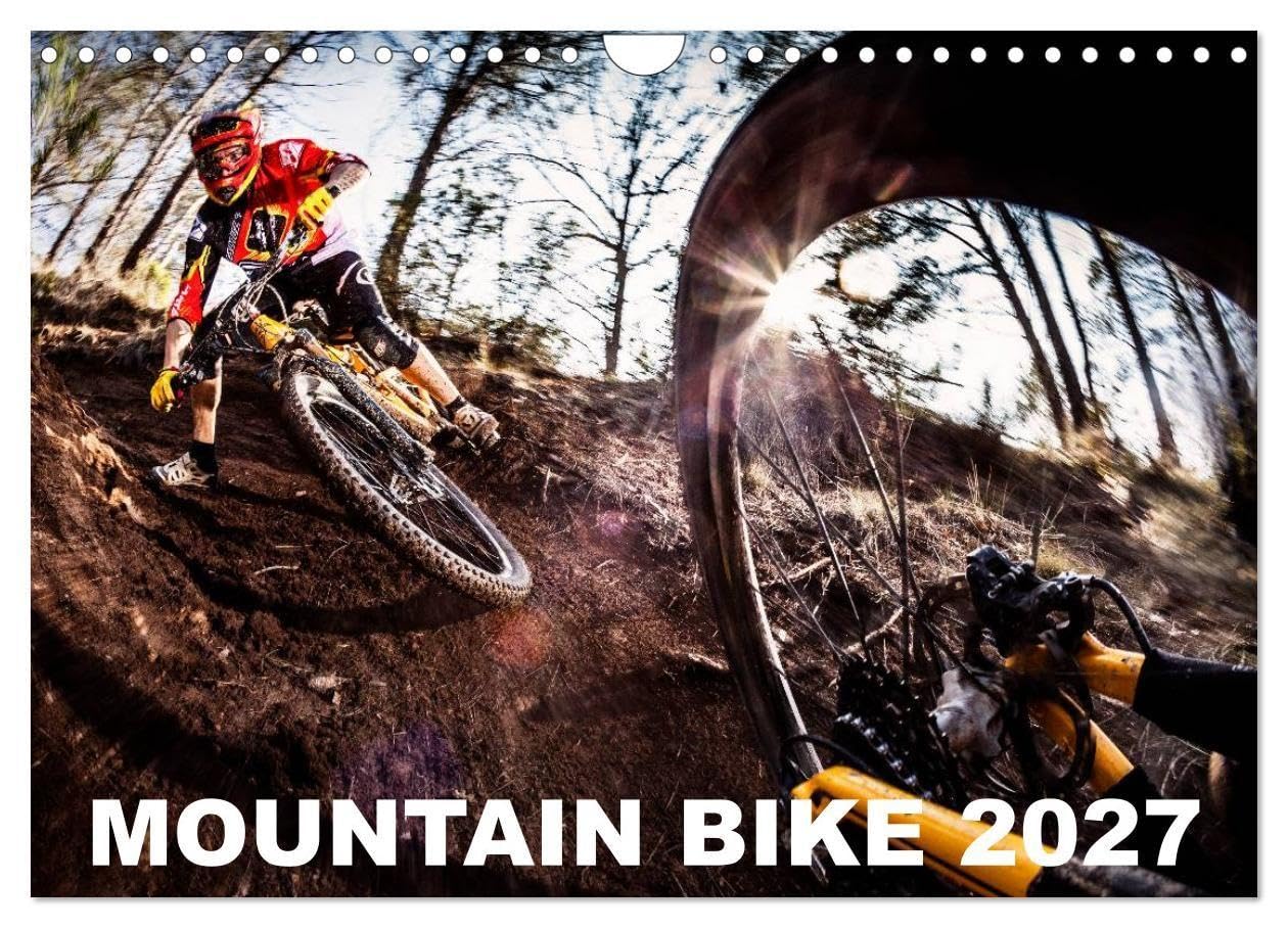 Mountain Bike 2027 by Stef. Candé / UK-Version (Wall Calendar 2027 DIN A4 landscape), CALVENDO 12 Month Wall Calendar