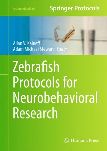 Zebrafish Protocols for Neurobehavioral Research (Neuromethods)