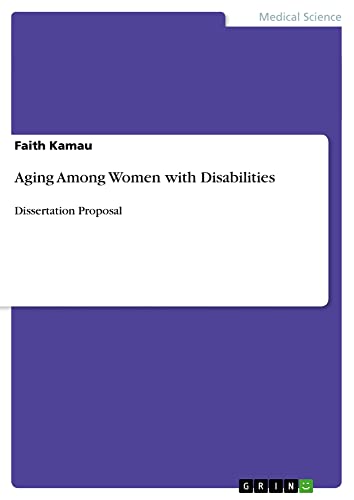Aging Among Women with Disabilities: Dissertation Proposal
