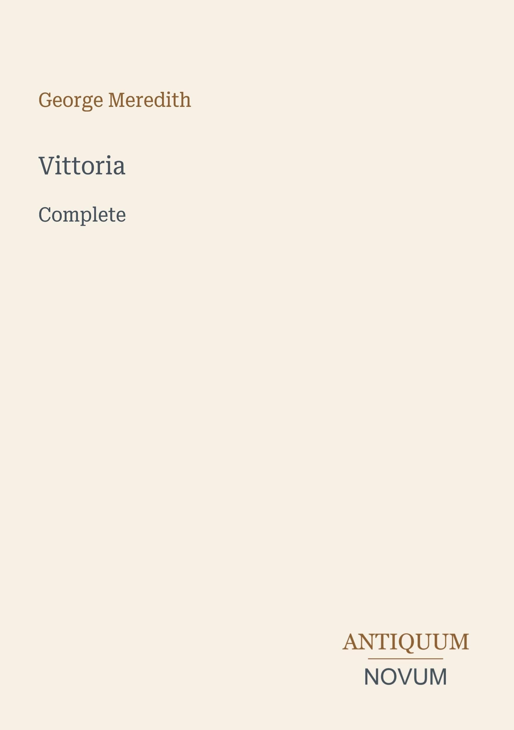 Vittoria: Complete